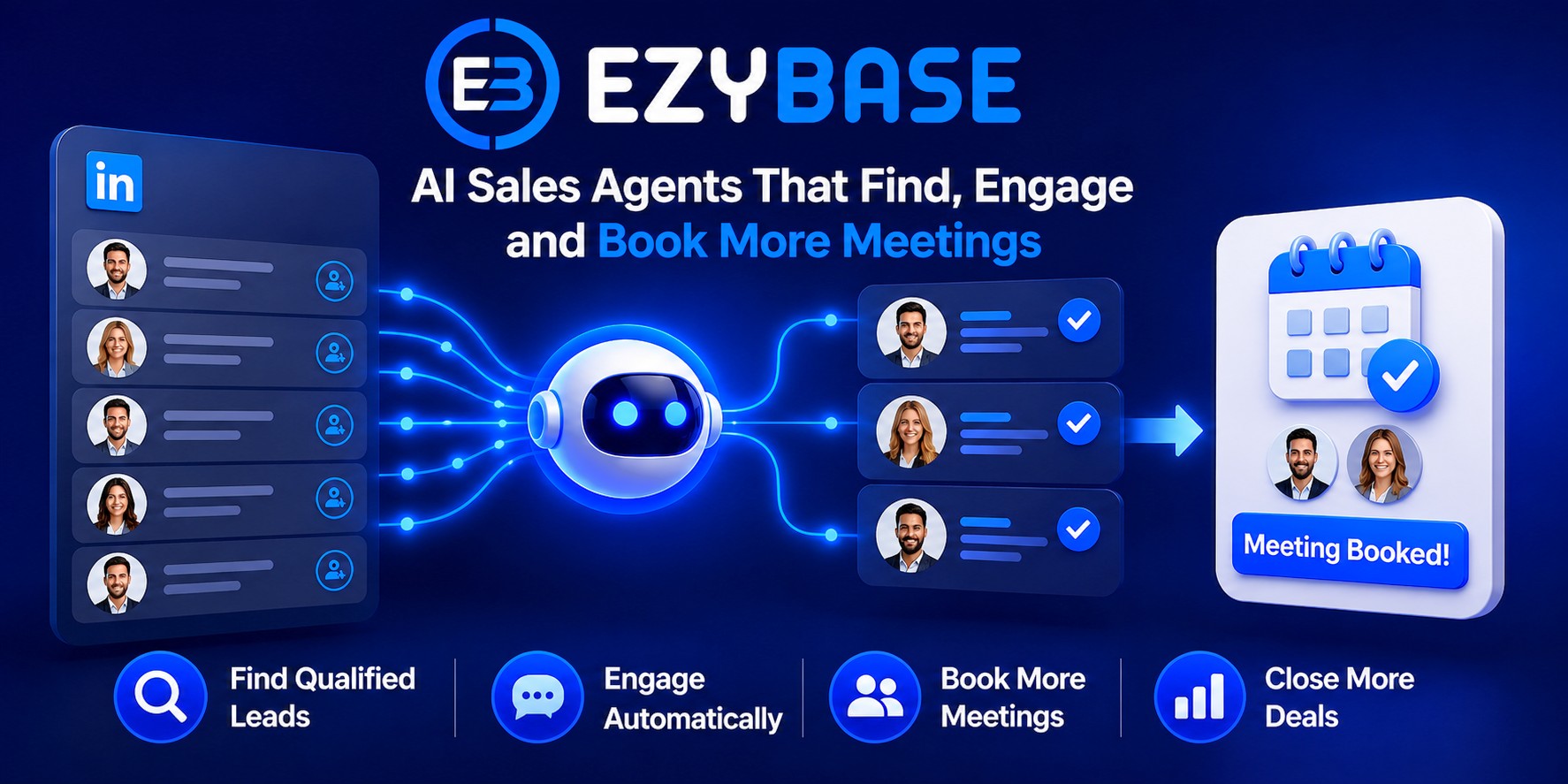 Automate B2B LinkedIn prospecting to book meetings
